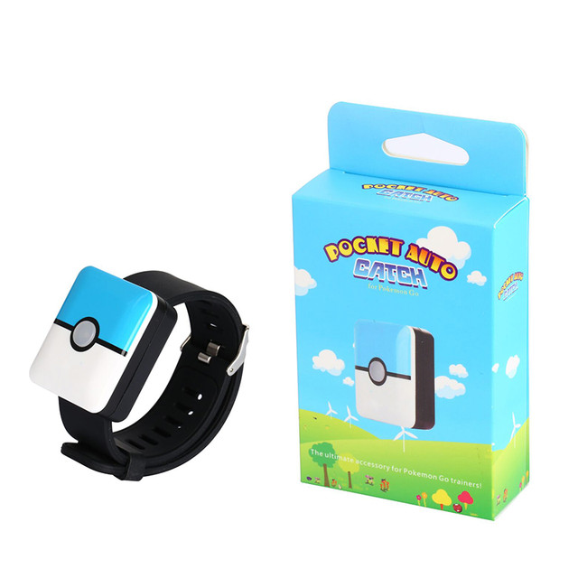 New Auto Catch Bracelet for Pokemon Go Plus Bluetooth Rechargeable